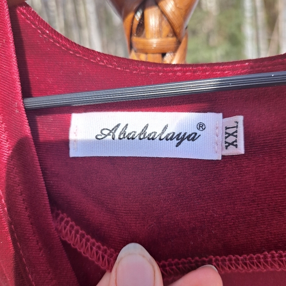 Ababalay beautiful velvet dress xxl🥀 - Picture 5 of 7